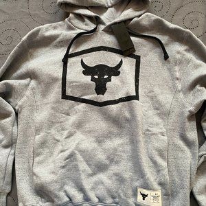 UNDER ARMOUR THE ROCK HOODIE XL OR L MEN $80.00